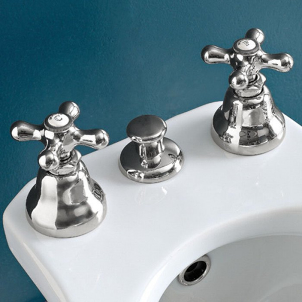 Sbordoni Etruria Смеситель для биде на 3 отверстия, цвет: хром