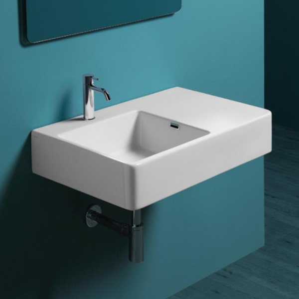 QU75S*1 bi SIMAS Top e lavabi d'arredo Раковина 75х45 см, 1 отв., цвет: белый