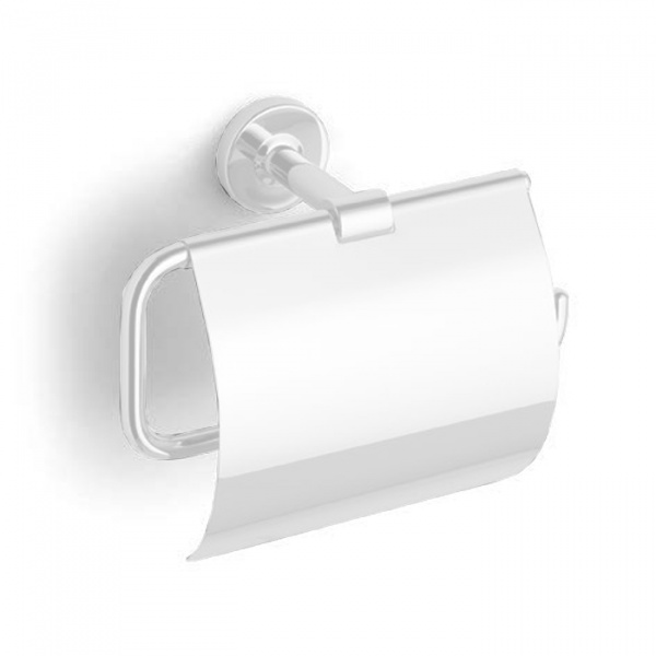 Bertocci Cinquecento Держатель для туалетной бумаги с крышкой, подвесной, цвет: белый матовый