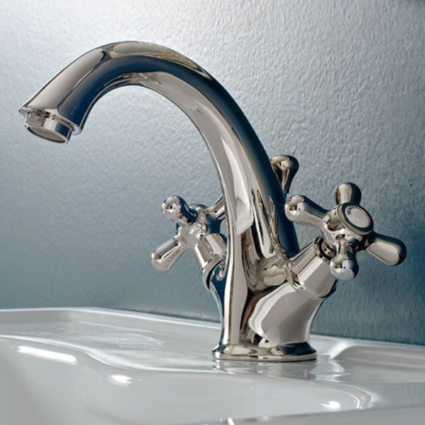 Sbordoni Etruria Смеситель для раковины на 1 отверстие, цвет: никель