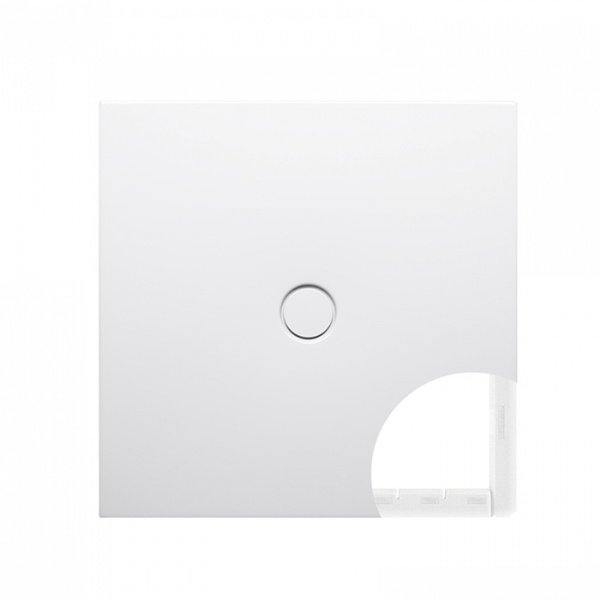 Bette Floor Душевой поддон квадратный 90х90см, с полистироловой опорой EPS, с отв-м слива d=9см, с шумоизоляцией, цвет: белый