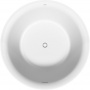 Ванна акриловая Duravit White Tulip ∅140 круглая, отдельностоящая