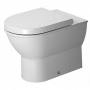 Duravit Darling New Унитаз напольный пристенный вариант, с вертикальным смывом, включая крепление,  универсальный, 37x57см