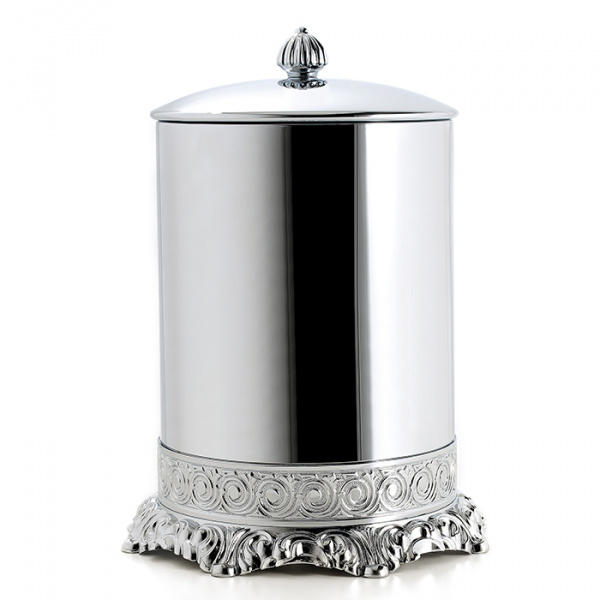 3SC Bally Ведро с крышкой, ручка Piccadilly, цвет: золото 24к. Lucido