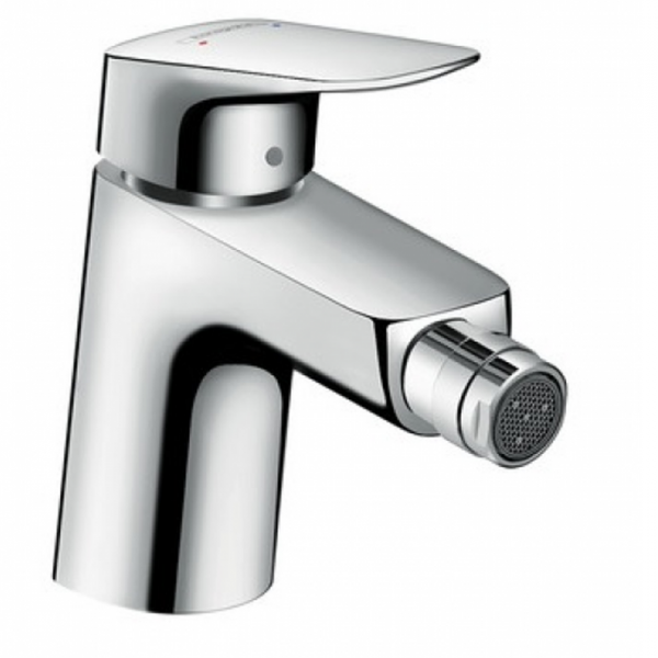 Hansgrohe Logis смеситель для биде 70, с донным клапаном, цвет: хром