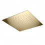 Bongio Soffioni Верхний душ квадратный встраиваемый 400х400 мм, цвет: золото