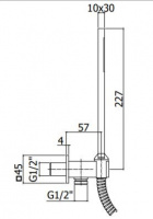 Душевая лейка Cezares РУЧНЫЕ ДУШИ