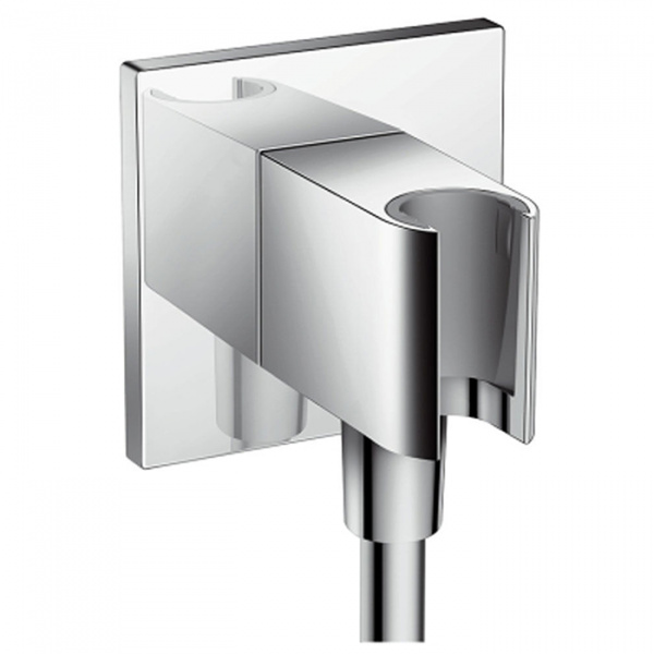 Hansgrohe Fixfit Porter Square Шланговое подключение держатель для душа цвет: хром