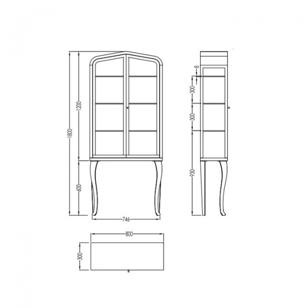 Devon&Devon Dancer, Витрина,  Цвет: deep black/pure white