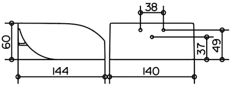 Держатель туалетной бумаги Keuco Elegance new 11660 010000 с крышкой