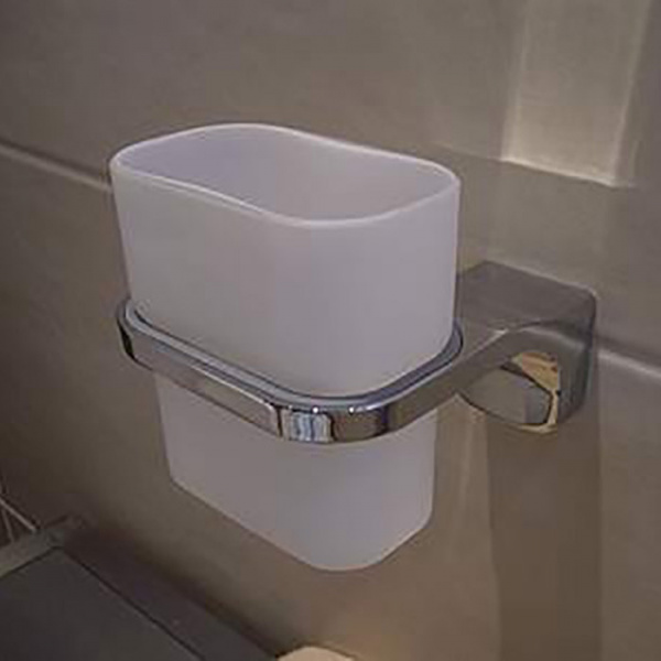 Axor Urquiola Стаканчик для зубных щеток, подвесной, цвет: хром/белый