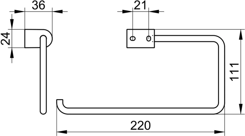 Полотенцедержатель Keuco Smart.2 14721