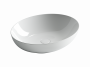 Умывальник чаша накладная овальная Element 520*395*130мм Ceramica Nova белый CN6017
