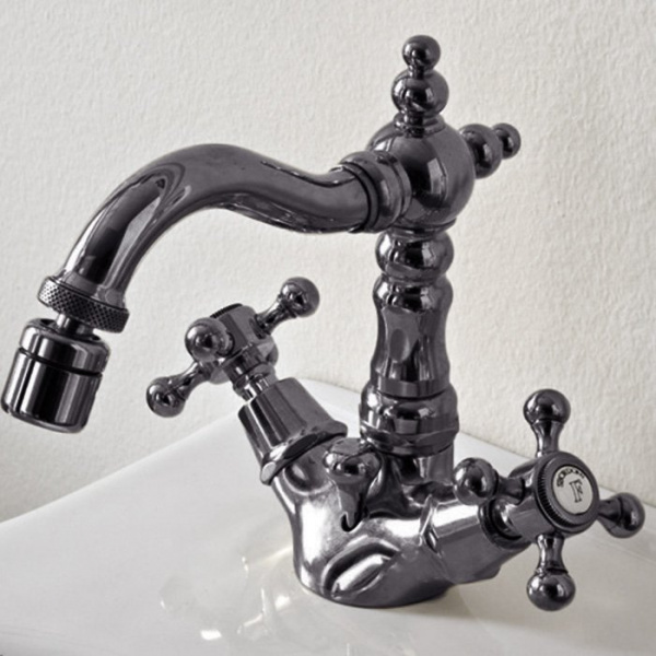 Sbordoni Londra Смеситель для биде на 1 отверстие, цвет: черный никель