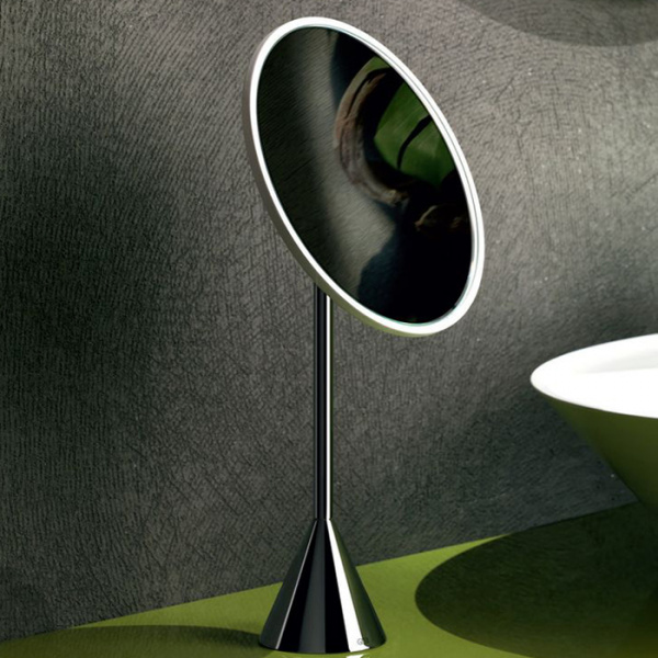 Gessi Cono Настольное поворотное зеркало, цвет: хром