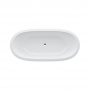 Laufen Alessi One Ванна 183x87x46см, отдельностоящая, овальная, с слив-переливом, сист. подъема, материал: композит