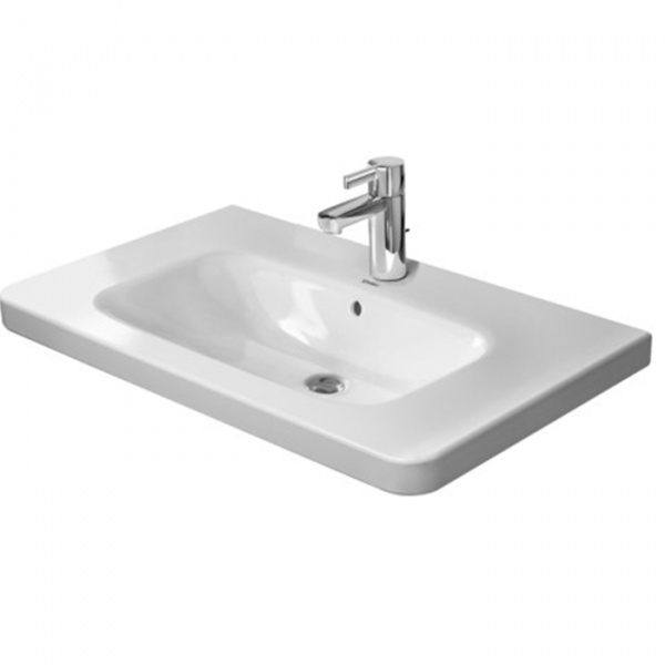 Duravit DuraStyle Раковина 80х48 см, 3 отв., с переливом, цвет: белый