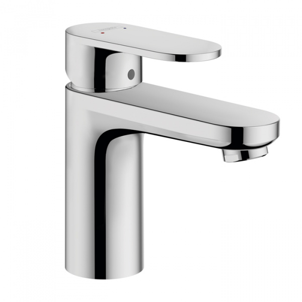 Hansgrohe Vernis Shap Смеситель для раковины, излив 70 мм, цвет: матовый черный