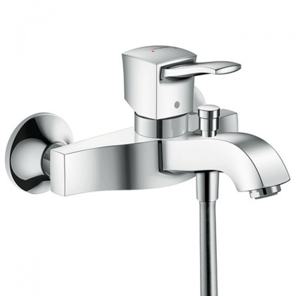 Hansgrohe Metropol Classic Смеситель для ванны однорычажный с рычаговой рукояткой, ВМ, цвет: хром
