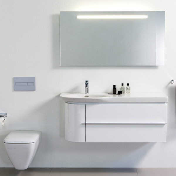 Laufen Palace Унитаз подвесной, 56х36х45см, глубокое смывание, цвет: белый