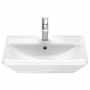Duravit D-Neo Раковина накладная 55х44см, с переливом, с 1 отв., WonderGliss, цвет: белый