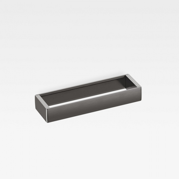 Armani Roca Island Полочка из профиля/полотенцедержатель 39.4см, подвесной, цвет: nero