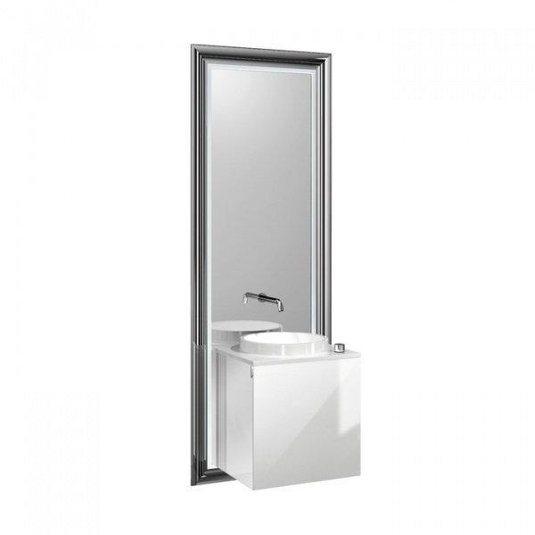 EMCO Touch 450 classic Комплект мебели с дверцей левый, цвет: chr/optiwhite