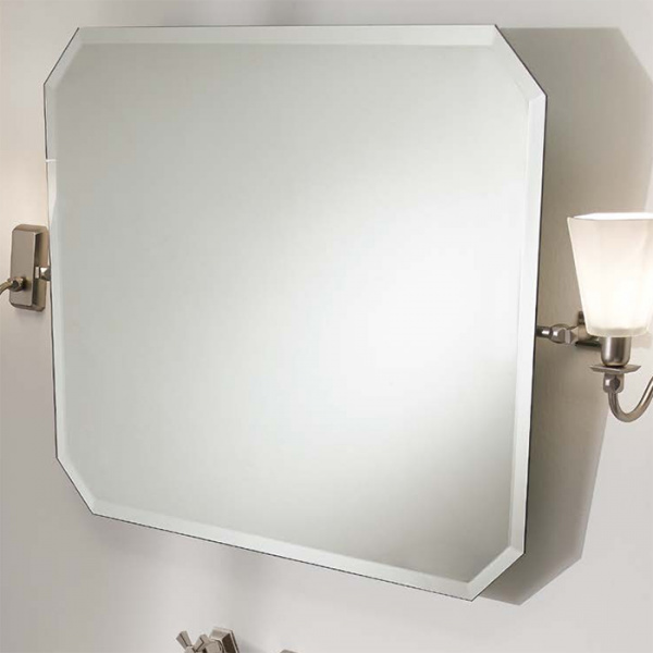 Sbordoni Diamante Зеркало 90х65см, цвет: никель