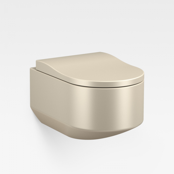 Armani Roca Baia Унитаз подвесной 56x38x30см безободковый, цвет: greige