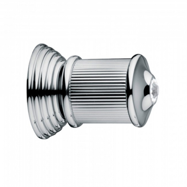 Bongio Impero Запорный вентиль 3/4, цвет: хром/Blue and Red Swarovski