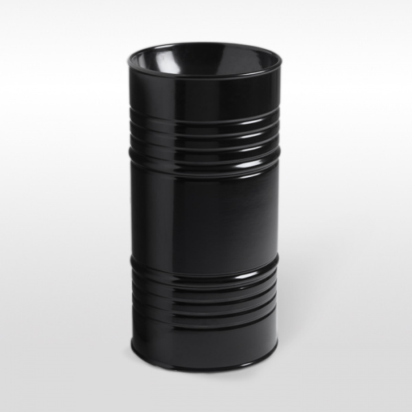 Kerasan Artwork Раковина 45х90 см, без отв., свободностоящая &quotBARREL&quot, слив в стену, цвет: черный