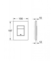 Панель смыва Grohe Skate Cosmopolitan 38732A00