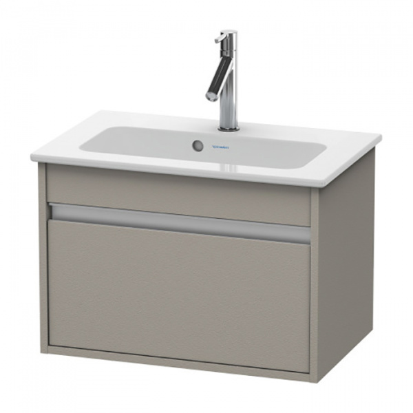 Duravit Ketho Тумба подвесная, 41x60x38.5см, с раковиной, 1 выдв. ящик, цвет: tera
