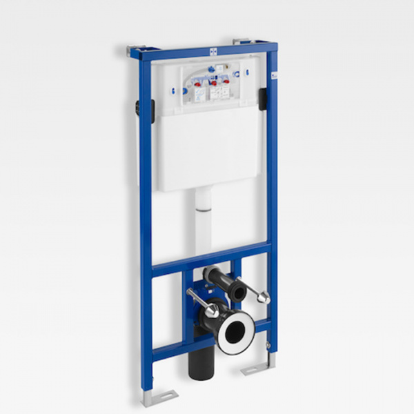 Armani Roca Baia Инсталяция Duplo для подвесного унитаза 50x14-19.5x119см , цвет: синий