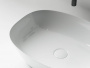 Умывальник чаша накладная овальная Element 500*380*140мм Ceramica Nova белый CN5005