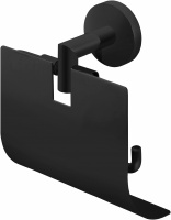 Держатель для туалетной бумаги настенный одинарный c крышкой Vetta Rubinetterie ACR