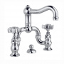 Nicolazzi Dames Anglaises Смеситель для раковины на 3 отверстия, с донным клапаном, межцентр: 216мм, цвет: хром
