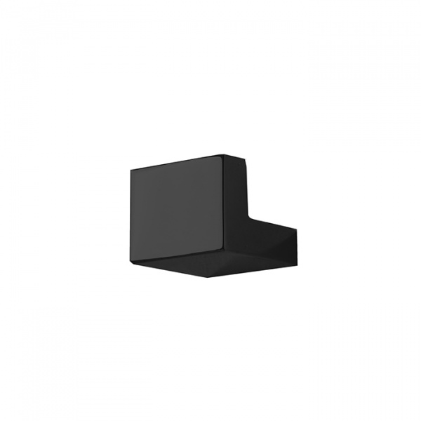 3SC SK Крючок одинарный, цвет: черный матовый