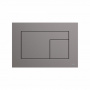 TECEvelvet Панель смыва для унитаза, цвет: Grigio Londra/Антрацит