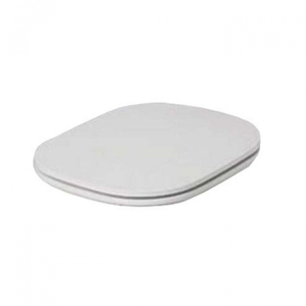 AZZURRA GLAZE Сиденье для унитаза, цвет: белый/хром