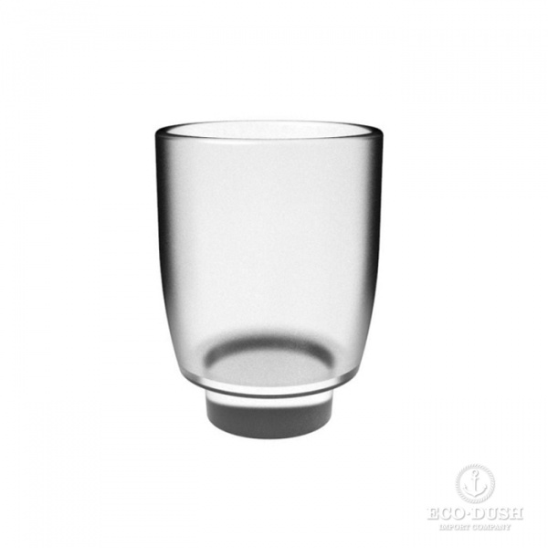 Stella Bamboo Стакан стеклянный, настольный, цвет: белый