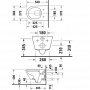 Duravit D-Neo Унитаз подвесной 37х54 см, безободковый, WonderGliss, цвет: белый
