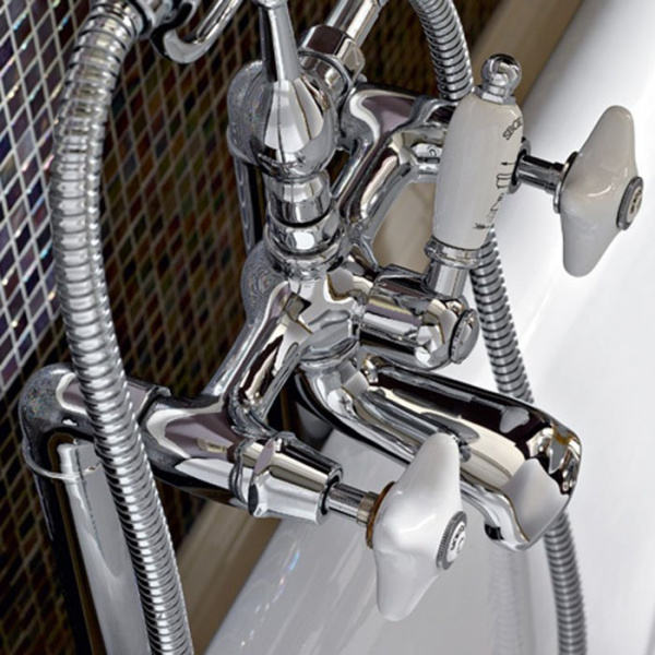 Sbordoni Magnolia Смеситель для ванны на 2 отверстия, цвет: хром