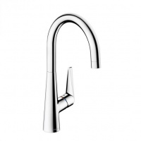 Hansgrohe Talis S, Смеситель для кухни, поворотный излив, Цвет: хром