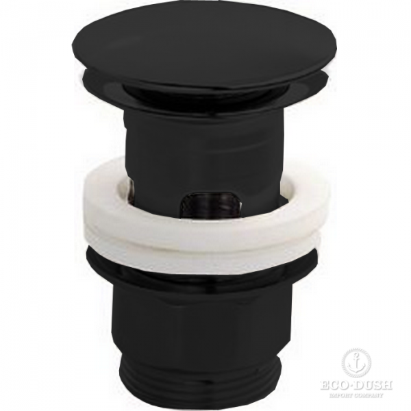 CISAL Донный клапан 1&quot1/4 для раковин, цвет: черный матовый