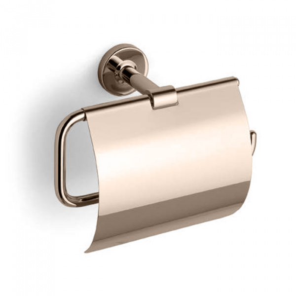 Bertocci Cinquecento Держатель для туалетной бумаги с крышкой, подвесной, цвет: nichel mat