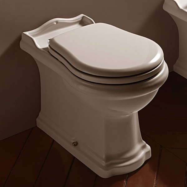 Kerasan Retro Унитаз приставной 61х39см, слив универсальный