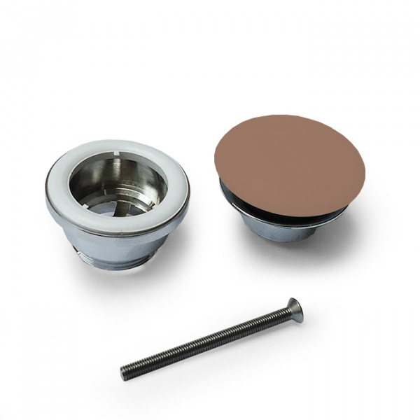 Artceram Донный клапан для раковин универсальный, покрытие керамика, цвет: Marrone tortora