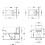 Duravit DuraStyle SensoWash Унитаз моноблок, только в сочетании с SensoWash, с отдельным бачком