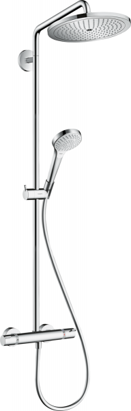 Hansgrohe Croma Select 280 1jet SHP Душевая система Showerpipe с термостатом, цвет: хром